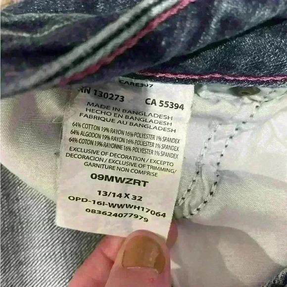 WRANGLER BOOTCUT SIZE 13/14x32 Women’s Jeans - Picture 3 of 5